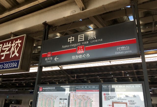 中目黒駅